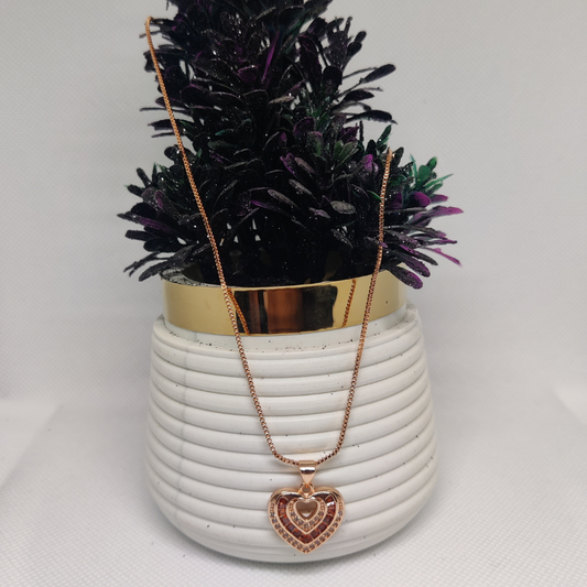 Golden Heart Necklace